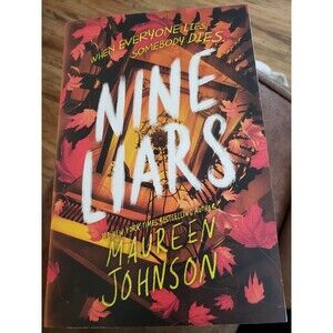 Nine Liars by Maureen Johnson, Softcover, Brand New